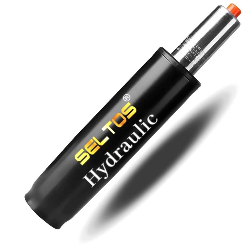 SELTOS SELTOS Office Chair Gas Lift Cylinder Replacement Universal Size Heavy Duty Hydraulic and Pneumatic Shock Fits Most Executive Chairs Color Black - Image 1