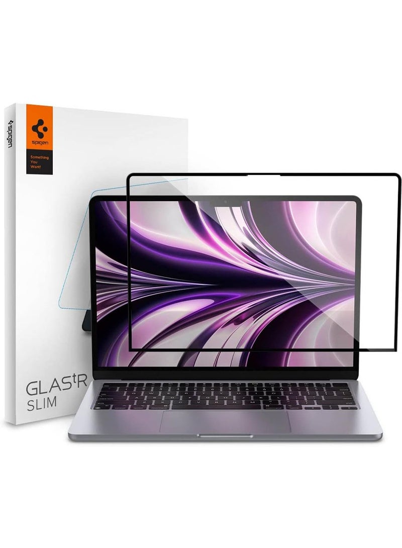 Spigen MacBook Air 13 inch Screen Protector GLAStR Slim [Premium Tempered Glass] M4 (2025) / M3 (2024) / M2 (2023) - Image 1