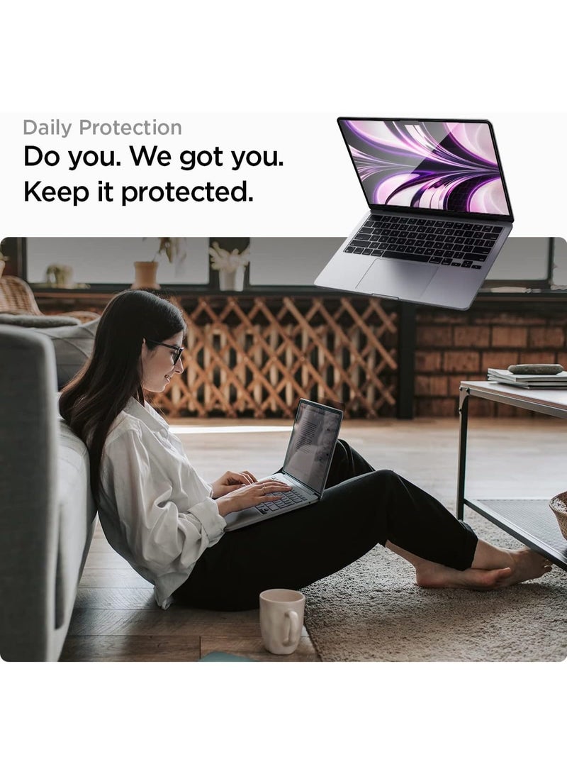 Spigen MacBook Air 13 inch Screen Protector GLAStR Slim [Premium Tempered Glass] M4 (2025) / M3 (2024) / M2 (2023) - Image 3