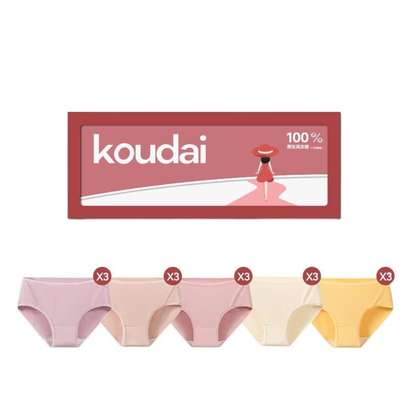 15 Pack Disposable Panties Women High Waist Postpartum Recovery Sterile Travel Cotton Size L for 50kg 55kg - Image 1