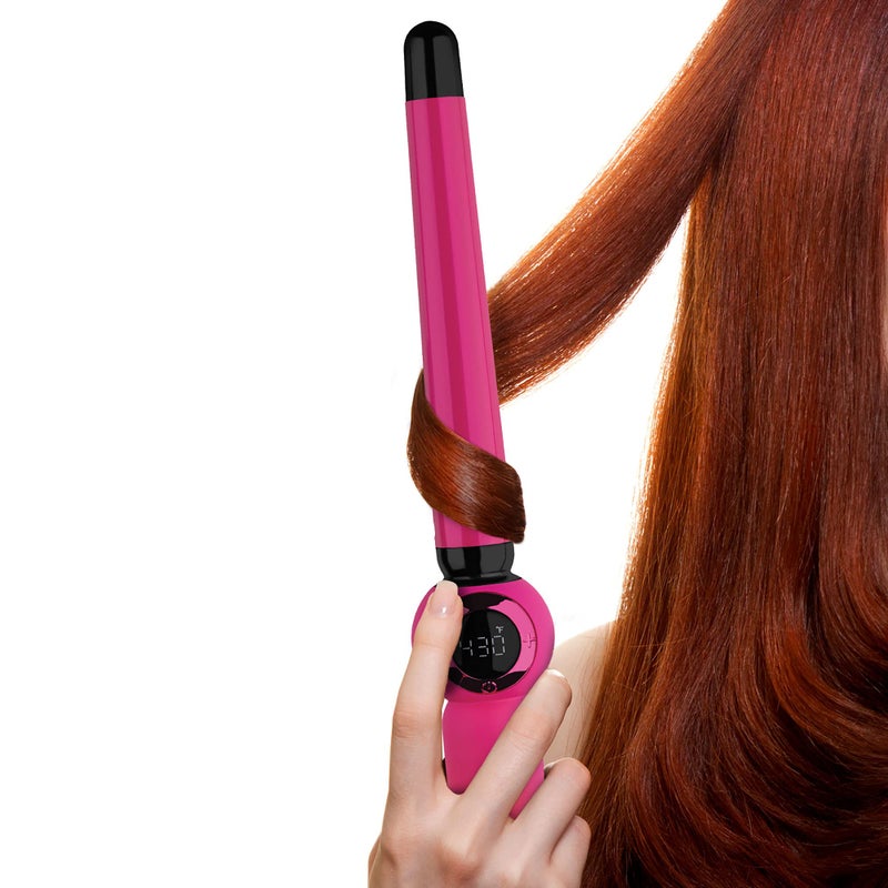 Bed Head Rock N' Waver Digital Tapered Curling Wand | Natural-Looking, Textured Waves, (3/4-1 in) - Image 3