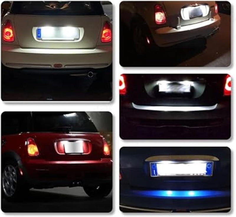 Wivplex White LED License Plate Lights for BMW MINI - Image 3