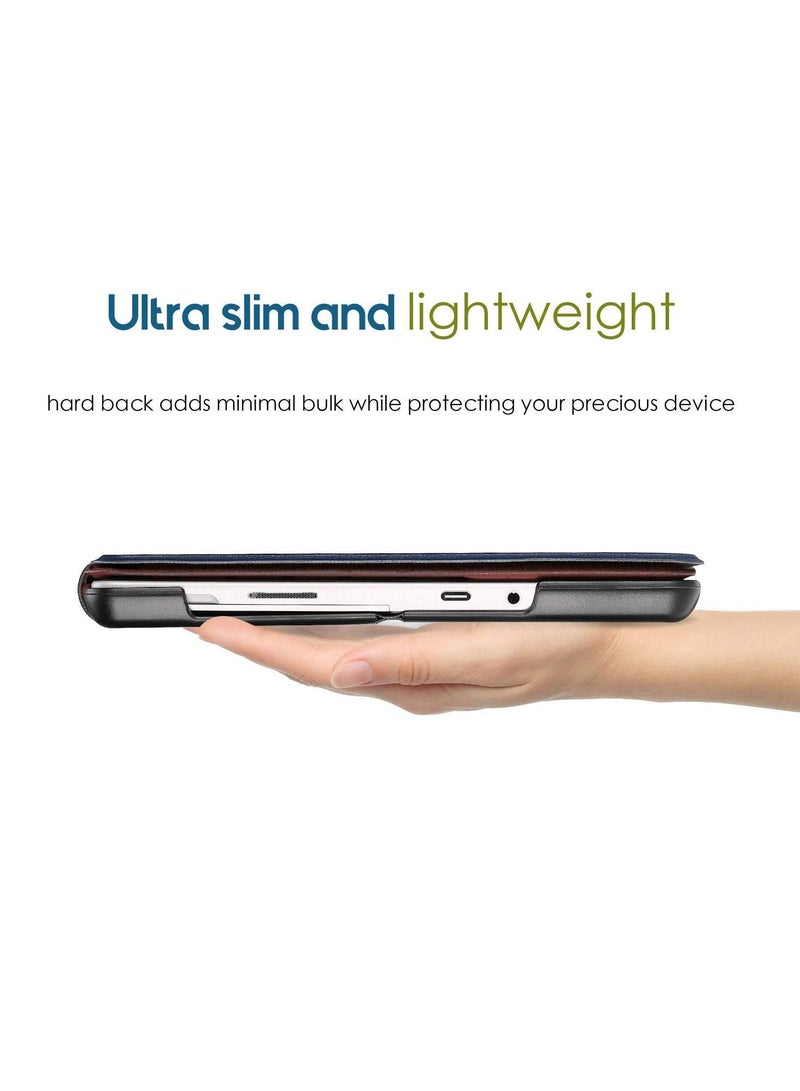 Procases Protective Case for Surface Go 3 2021 Surface Go 2 2020  Surface Go 2018 Slim Light Smart Cover Stand Hard Shell, Compatible with Surface Type Cover Navy - Image 3