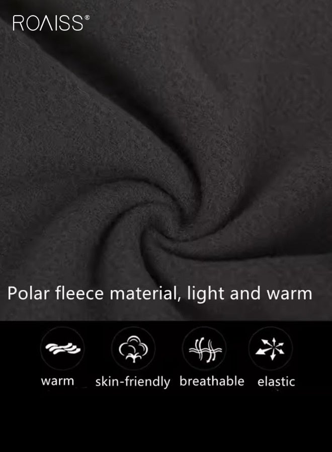 roaiss Unisex Airplane Travel Comfort Lightweight and Portable Warm Neck Pillow for Office Naps Neck Pillow Is Soft, Comfortable, And Provides Neck Support Black Driving Pillow Cervical Pillow - Image 3