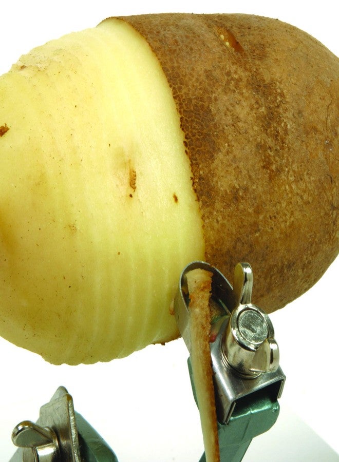 نور برو أداة نوربرو أبل ماستر لتقطيع التفاح والبطاطس وتقشيرها وتقطيعها وتفريغها من اللب مع قاعدة شفط. - Image 4