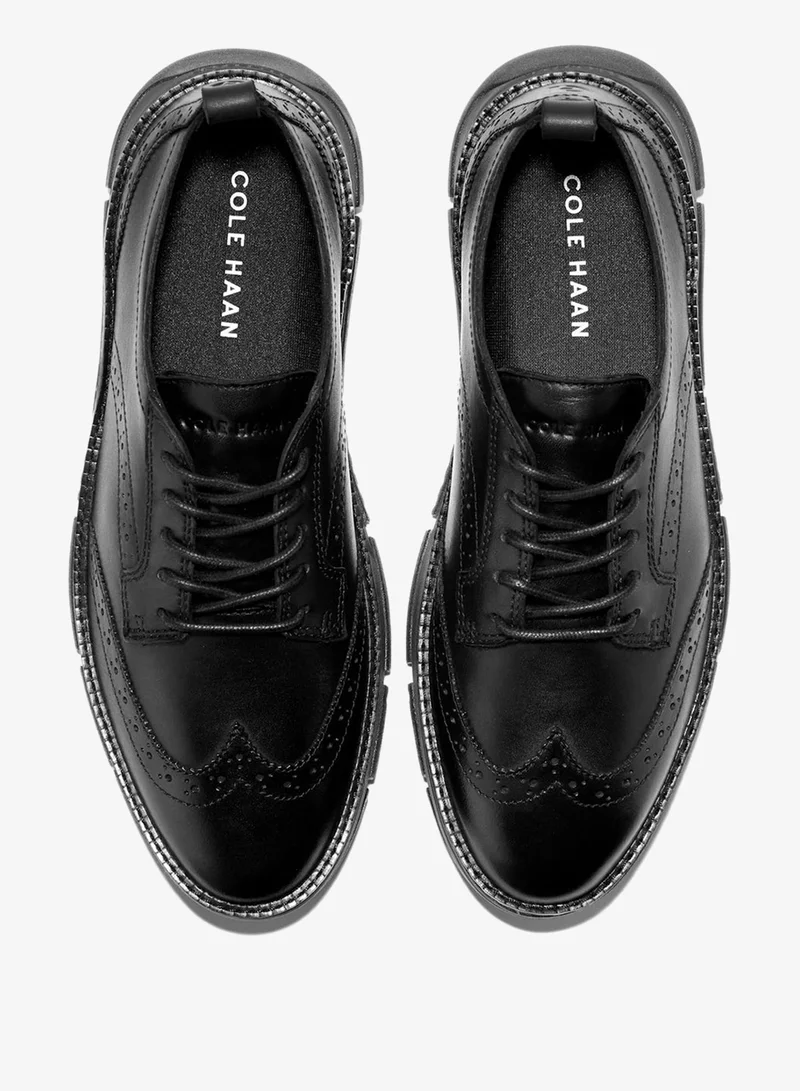 COLE HAAN BLACK Women's ZEROGRAND Rella Wingtip Oxfords for Women | Best Price UAE