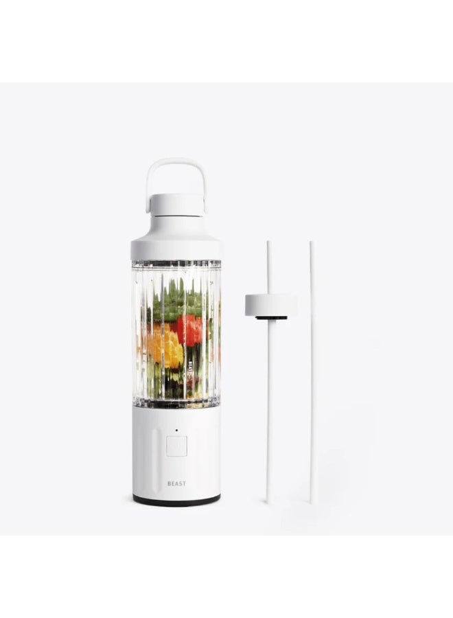 Beast Health خلاط بيست 3 بطارية لاسلكي مايتي جو وعاء مفتوح - أبيض سحابي - Image 1