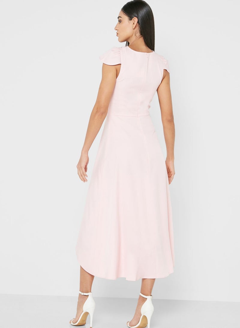 ELLA Criss Cross Neck Dress  - Image 2