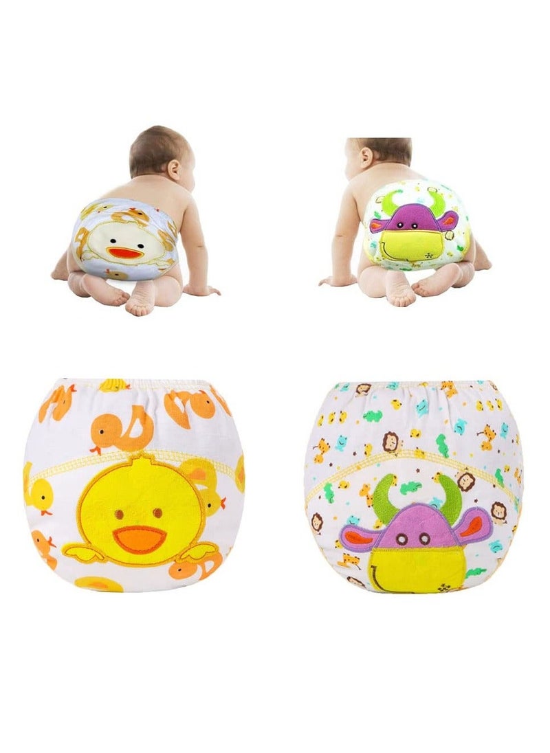 Generic 6 Pack Baby Potty Training Pants Diaper Underwear Reusable Night Time Toddler Underwear for Boys Girls 1 to 2 Years Old  - Image 3