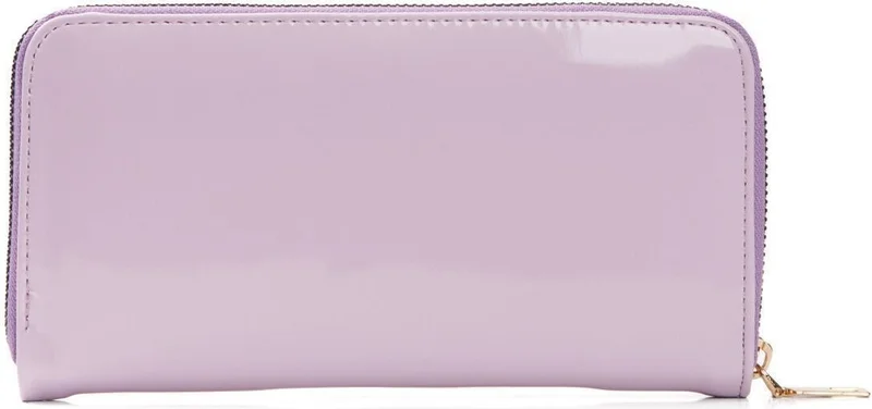 افكا Women's Soft Texture Horizontal Paper Coin Card Holder Phone Compartment Portfolio Wallet