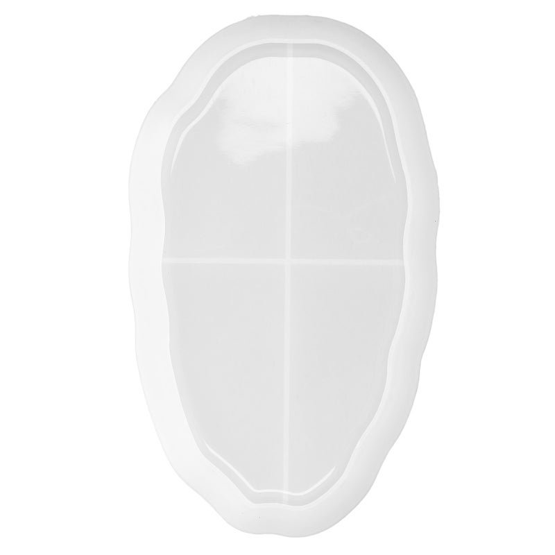 قوالب راتينغ ذات شكل غير منتظم، ناعمة شفافة، متينة، قابلة للارتداء، ملحقات ممتعة لصناعة الحرف اليدوية الذاتية للمنزل — بيضوي 60-712 - Image 2