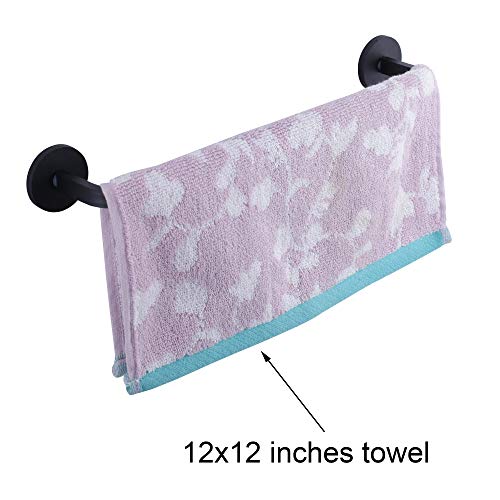 LEKUSHA 2 Pieces Magnetic Towel Bar for Refrigerator, Magnetic Towel Holder Towel Hook Hanger for Fridge, Kitchen Stove, Oven, Dishwasher, Sink Laundry Washing Machine Black - Image 3