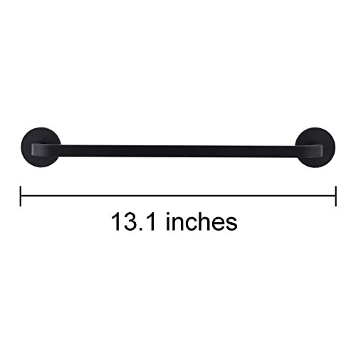 LEKUSHA 2 Pieces Magnetic Towel Bar for Refrigerator, Magnetic Towel Holder Towel Hook Hanger for Fridge, Kitchen Stove, Oven, Dishwasher, Sink Laundry Washing Machine Black - Image 4