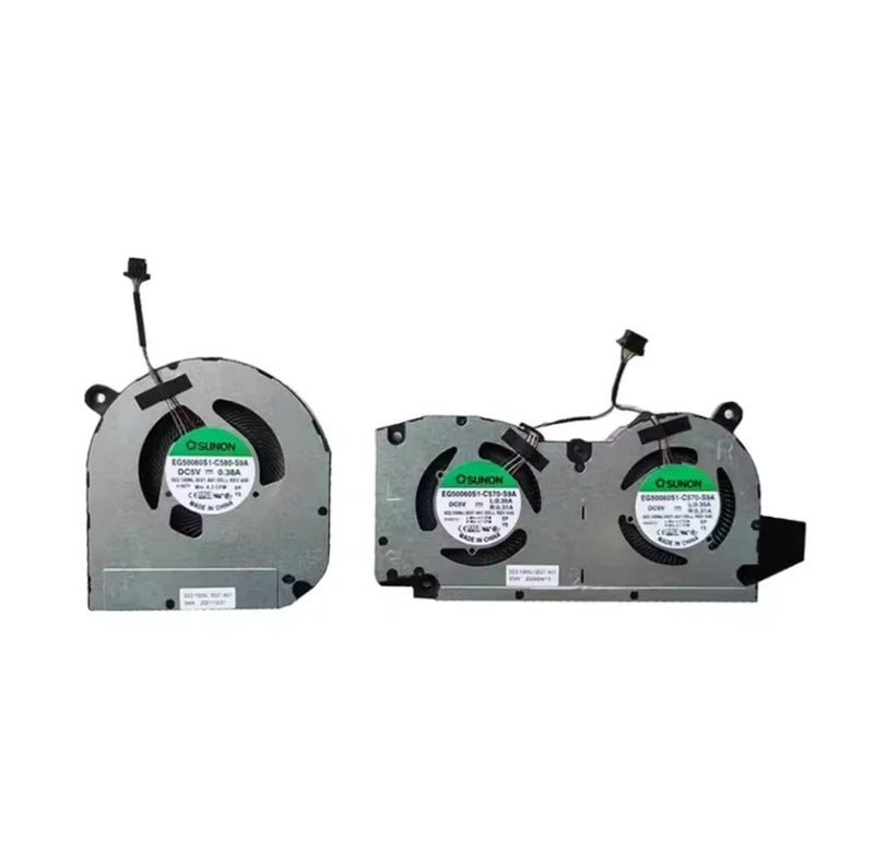 NEW For Dell Inspiron 16 7610 16 Plus Series CPU GPU Cooling Fan CN-0H1YC7 CN-05CXK8 - Image 1