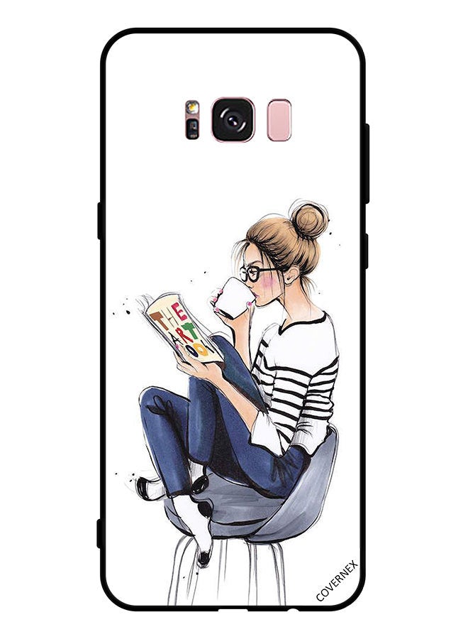 Covernex Protective Case Cover For Samsung Galaxy S8 Plus Ready The Art Book - Image 1