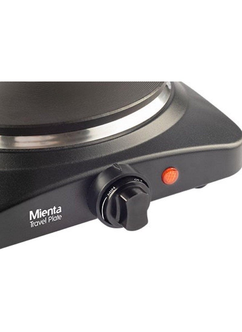 Mienta - Mienta - Hot Travel Plate 1500 Watts - HP41425A - Black - Image 1