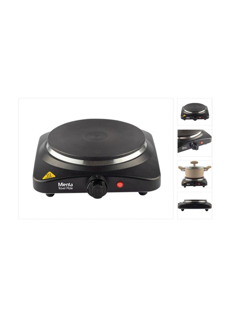 Mienta - Mienta - Hot Travel Plate 1500 Watts - HP41425A - Black - Image 1