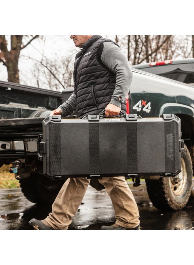 Pelican فولت من بيليكان - صندوق صلب متعدد الأغراض V700 مع رغوة - حامل ثلاثي، معدات، أجهزة إلكترونية، أدوات، وأكثر (أسود) - Image 5