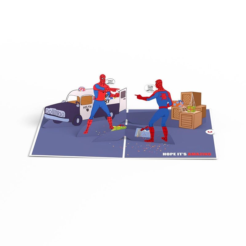 Lovepop Marvel Spider-Man Spidey Sense 3D Pop-Up Birthday Card - for Him, Her, Kids, Boys, Girls, Men, Women - Funny Greeting Card - 5" x 7" - Envelope Included - Image 5
