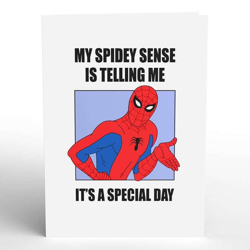 Lovepop Marvel Spider-Man Spidey Sense 3D Pop-Up Birthday Card - for Him, Her, Kids, Boys, Girls, Men, Women - Funny Greeting Card - 5" x 7" - Envelope Included - Image 4