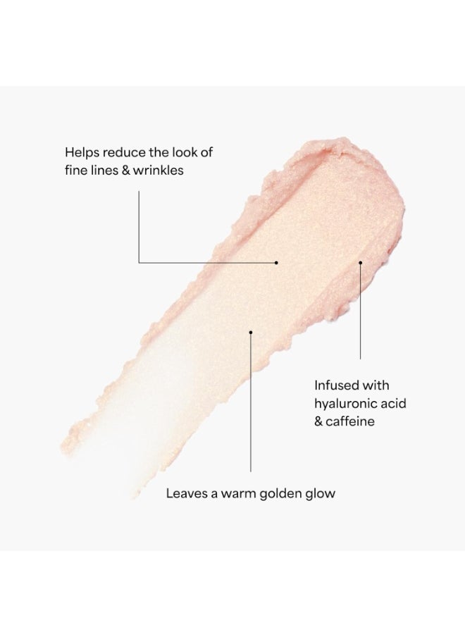 TULA TULA Skin Care Eye Balm Gold Glow - Dark Circle Treatment, Instantly Hydrate and Brighten Undereye Area, Portable and Perfect to Use On-the-go, 0.35 oz.  - Image 2