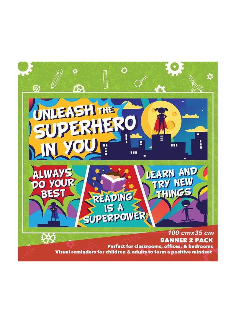 Generic Superhero Classroom Decorations Posters and Banners  - Image 2