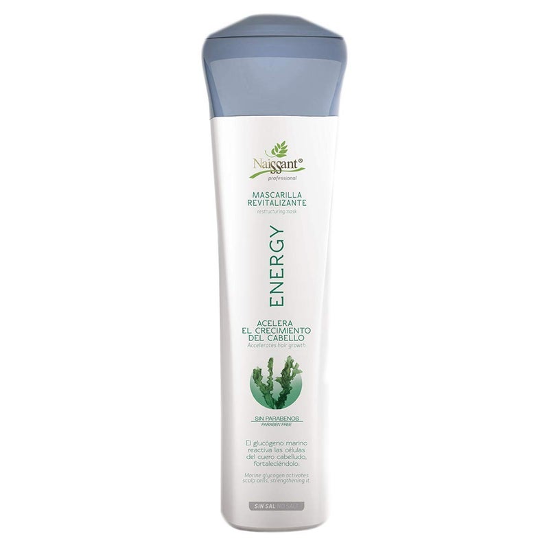 Naissant Energy Treatment Mask Hair Growth Accelerator Strengthener for Color Treated Natural Hair Enriched with Marine Glycogen Natural Extracts to Prevent Hair Loss 101 Fl Oz