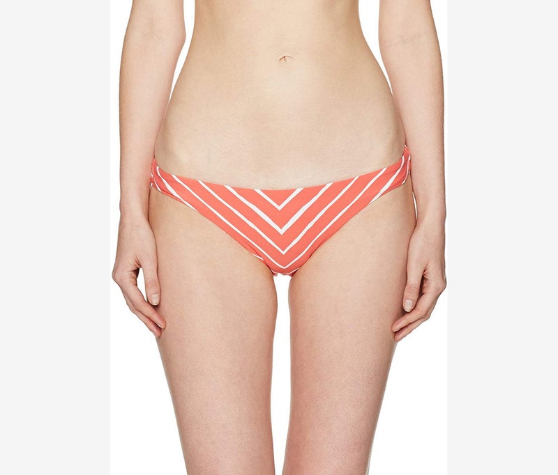 Billabong Women Off Tide Tropic Bikini Bottom, Vintage Coral  - Image 1