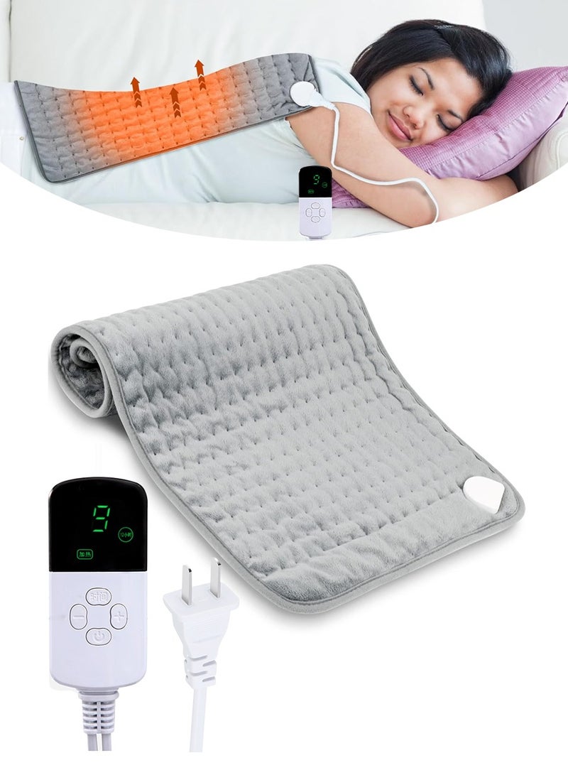 BEIRUI Heating pads, Electric Heating Pad with timer and 9 temperature levels, Heating Pad with heating technology for the back of the neck, Shoulder and abdomen, Machine washable - Image 1