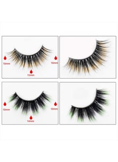 False Eyelashes Hybrid Colored Lashes Wispy Fake Lashes Natural Look Faux Mink Lashes 15mm Long Cosplay Costume Eye Lashes Multipack 7 Pairs - pzsku/ZF899237043B934FC045AZ/45/_/1683649561/311d815b-d3e4-4231-bede-79393bcf2deb