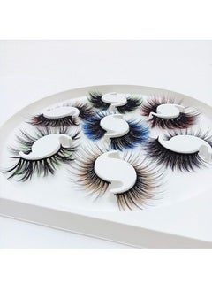 False Eyelashes Hybrid Colored Lashes Wispy Fake Lashes Natural Look Faux Mink Lashes 15mm Long Cosplay Costume Eye Lashes Multipack 7 Pairs - pzsku/ZF899237043B934FC045AZ/45/_/1683649562/27b091dd-ec6e-4c01-936b-99448dd8ad4f