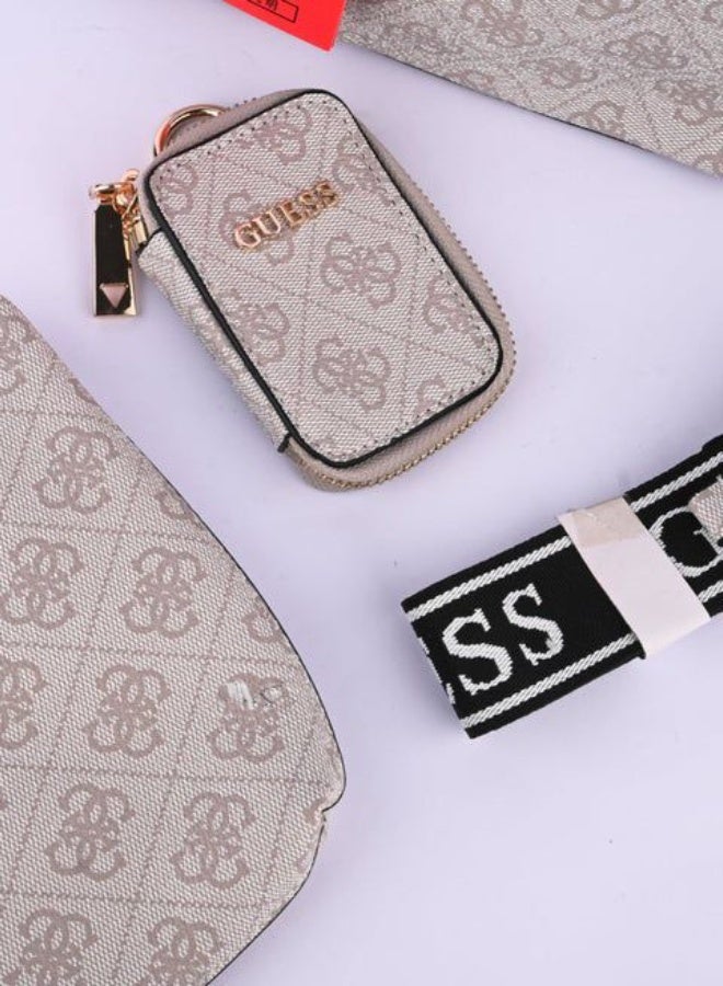 GUESS Kuba Top Zip Shoulder Bag - Image 3