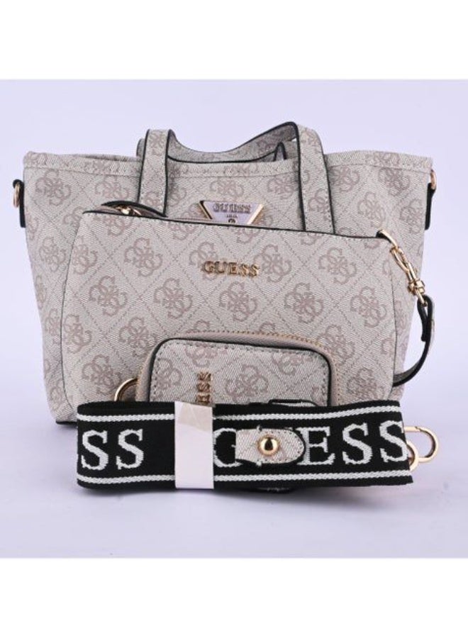 GUESS Kuba Top Zip Shoulder Bag - Image 4