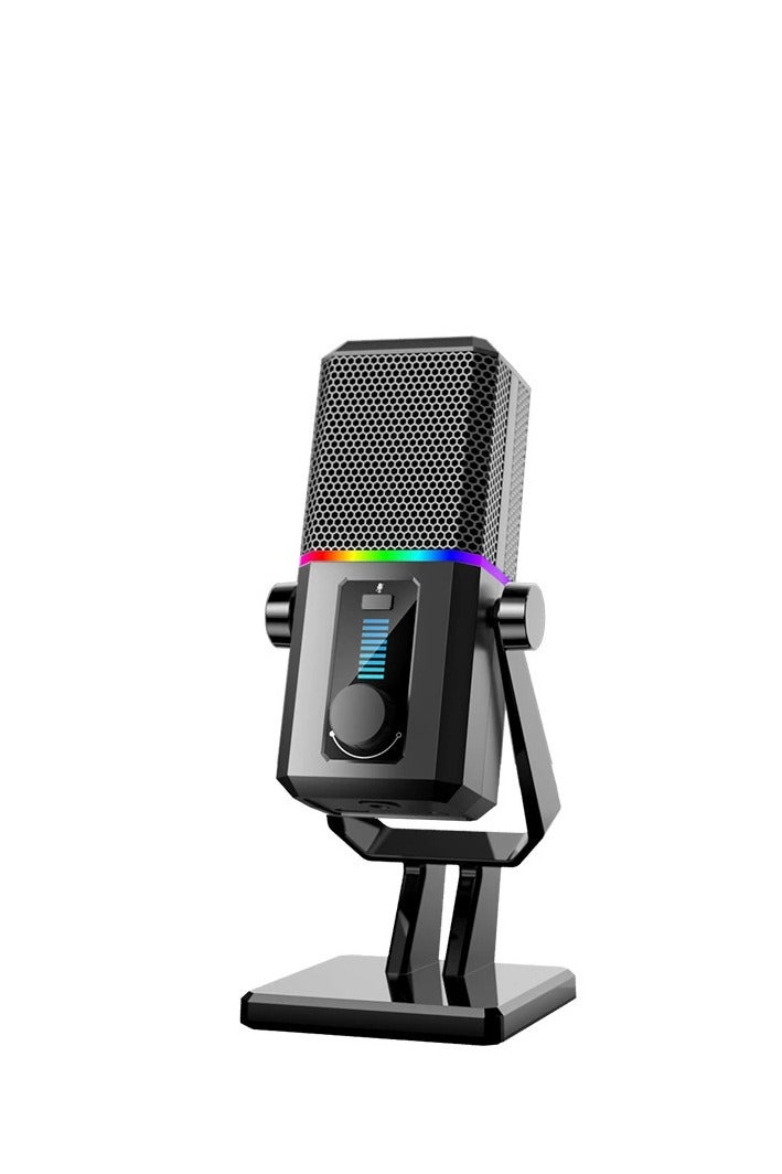 COOLCOLD Professional USB Microphone Kit Plug & Play，Live K-Song Recording,easy to use and has clear sound quality, Suitable For Computers, Recording, Podcasts, Games - Image 1