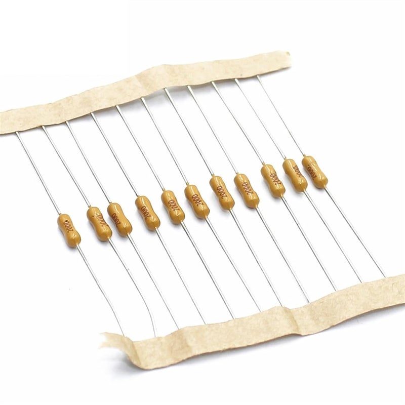 T1A الحجم 2 4x7 مم محوري الرصاص الصمامات الصفراء 50 قطعة 125 فولت 250 فولت متعدد الأمبيرية من 63 مللي أمبير إلى 15 أمبير - Image 2