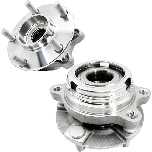 Aspligo 2Pcs 513294 Front Wheel Bearing Hub Assembly Compatible with Nissan Altima 2007 2008 2009 2010 2011 2012 (2.5L 4-Cylinder Models Only), 5 Lug w/ABS - Image 1