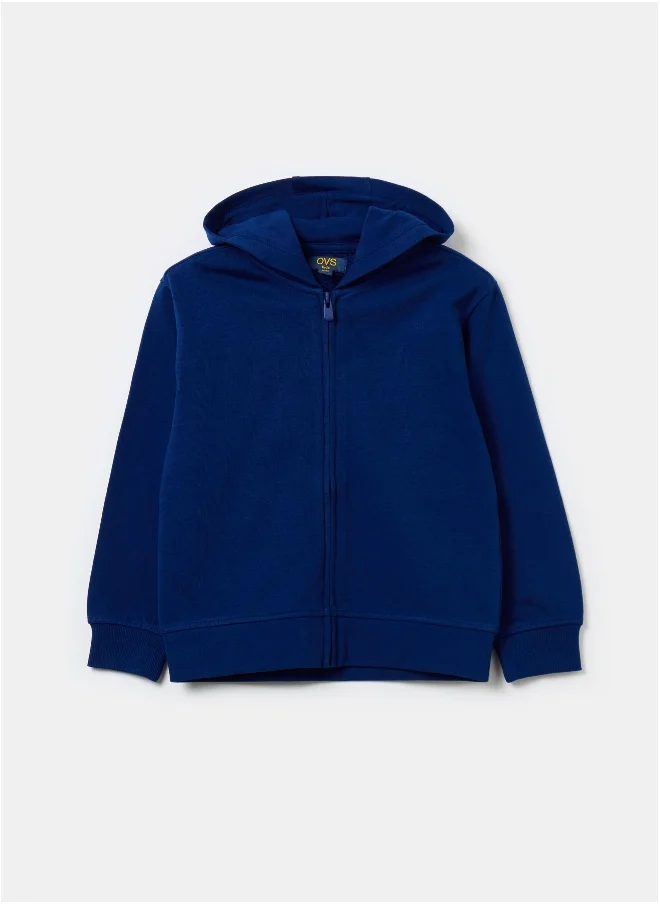 Ovs Full-zip sweatshirt in French terry with hood