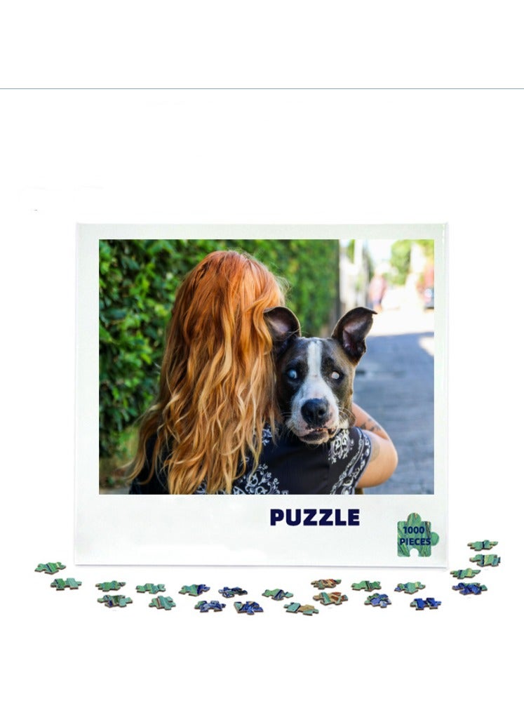 Anna 1000-Piece Thick Paper Puzzle for Stress Relief and Decoration - Image 1