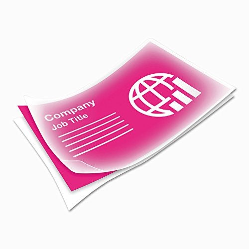 Fellowes Glossy Pouches - Business Card, 10 mil, 100 pack - Image 4