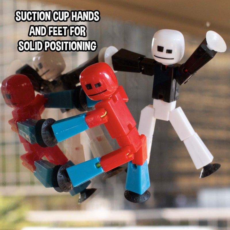 Zing Stikbot Series 4 - Color 6 Piece Posable Action Figure Set - for Stop Motion Animation - Ages 4 and Up - Image 4