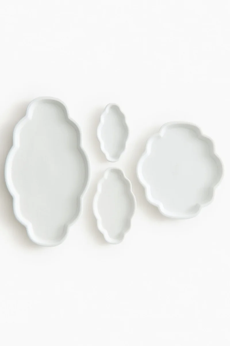 H&M Large porcelain serving plate