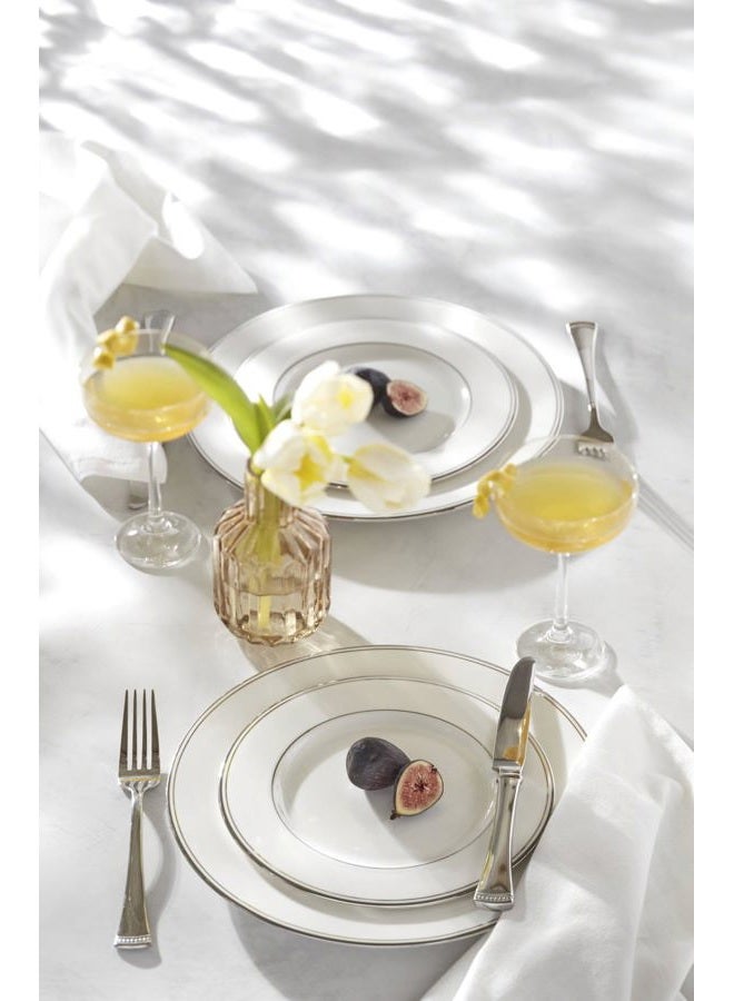 LENOX 815486 Portola Stainless Steel 65-Piece Flatware Set, Silver 3.6 LB 891307 - Image 4