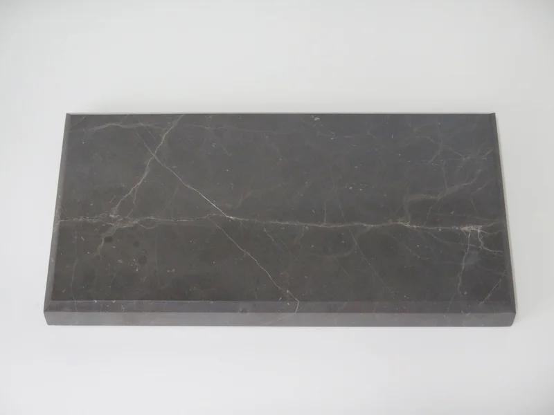 Missi Special Chamfer Cut Medium Decorative Dark Sand Color Natural Marble Stone