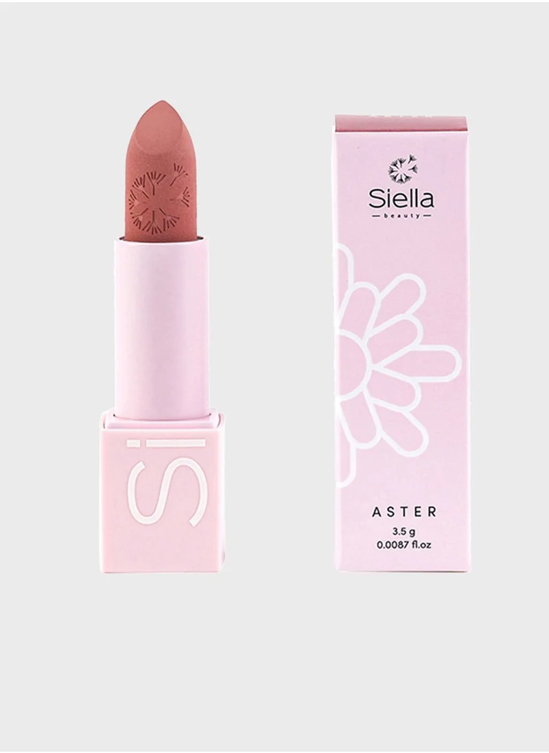 Siella Beauty ASTER Flower Power MATTE LIPSTICK