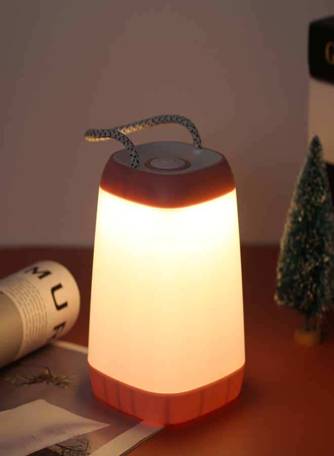 Portable Night Light Bedside Lamp with Easy Carry Strap 30/ 60/ 100 Adjustable Brightness Battery Operated Nursery Lamp for Bedroom Living Room - Image 3