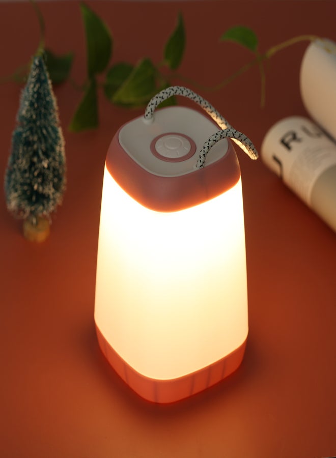 Portable Night Light Bedside Lamp with Easy Carry Strap 30/ 60/ 100 Adjustable Brightness Battery Operated Nursery Lamp for Bedroom Living Room - Image 4