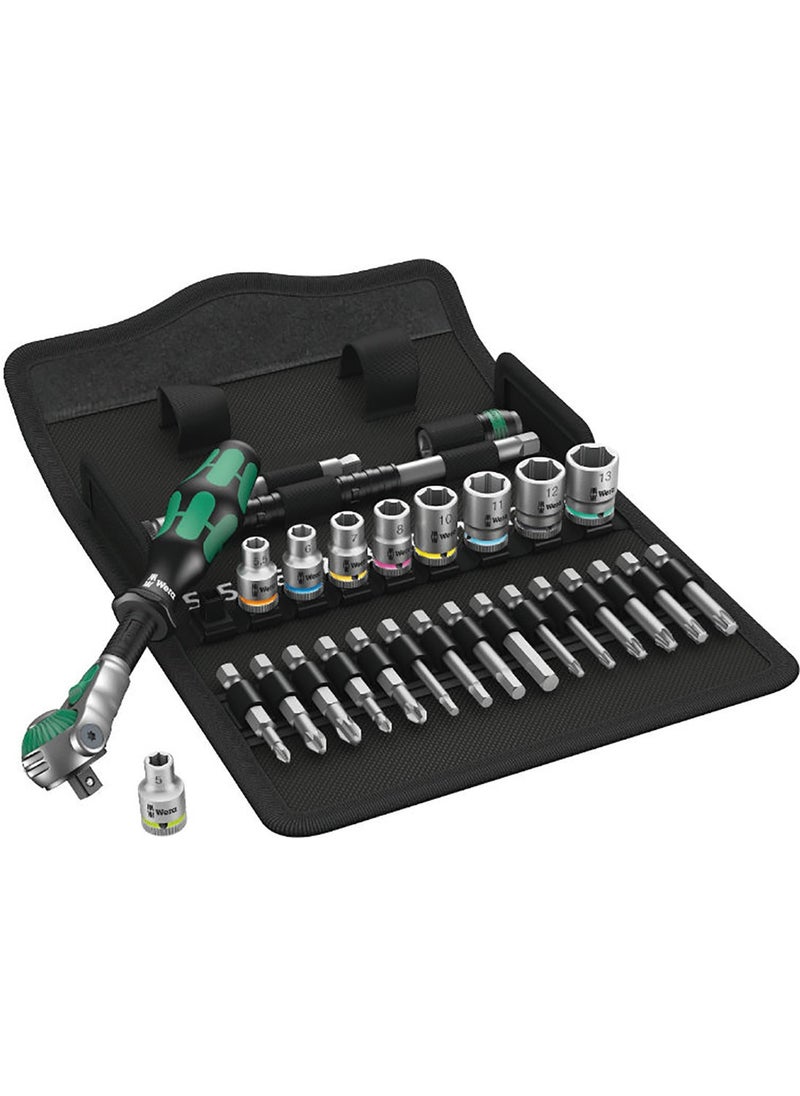 Wera Zyklop Speed Ratchet Set 28 Pieces 14 Z 