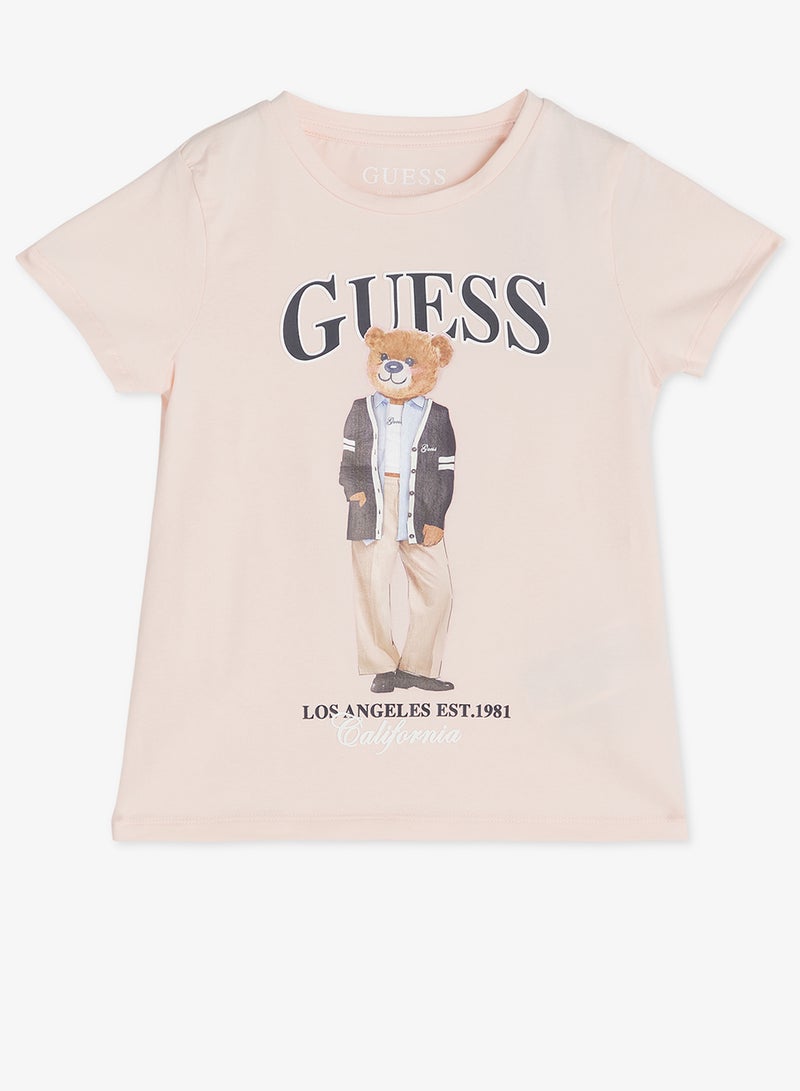 GUESS Kids Short Sleeve T-Shirt - Image 1