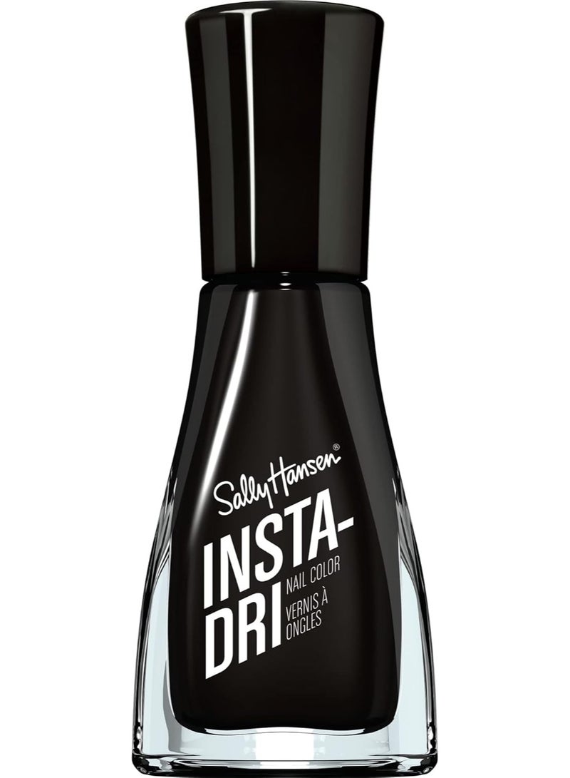 Sally Hansen Insta-Dri® Nail Polish - Black to 0.31 fl oz 9 ml - Image 1