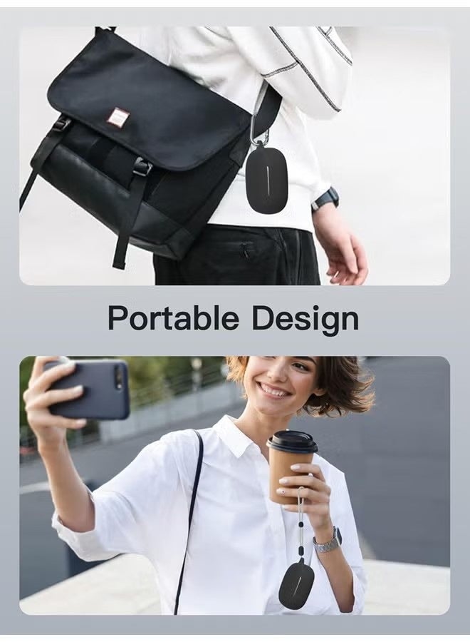 for Liberty 5 Case Cover with Cleaner Kit, Soft Silicone Protective Case for Anker Soundcore Liberty 5 with Keychain - Image 3